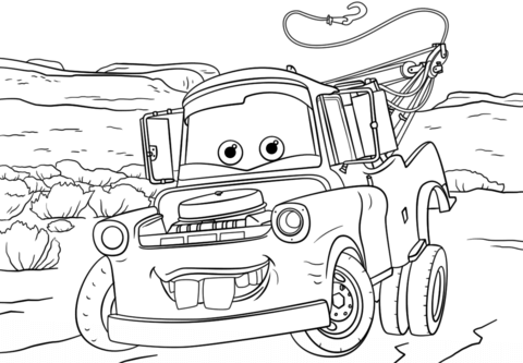 Cars kolorowanki